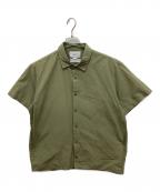 YAECAヤエカ）の古着「COMFORT SHIRT RELAX SQUARE S/S」｜カーキ