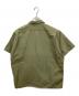 YAECA (ヤエカ) COMFORT SHIRT RELAX SQUARE S/S カーキ サイズ:L：6000円