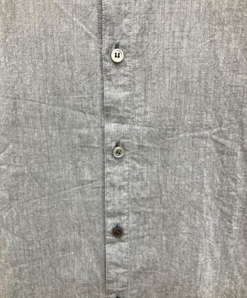 ATTACHMENT（アタッチメント）ATTACHMENT (アタッチメント) シャンブレーローン レギュラーカラーシャツ グレー サイズ:3の古着・服飾アイテム