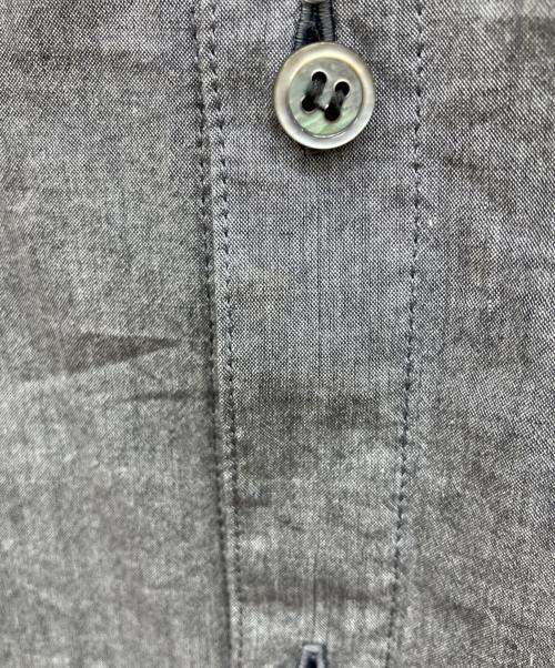 ATTACHMENT（アタッチメント）ATTACHMENT (アタッチメント) シャンブレーローン レギュラーカラーシャツ グレー サイズ:3の古着・服飾アイテム