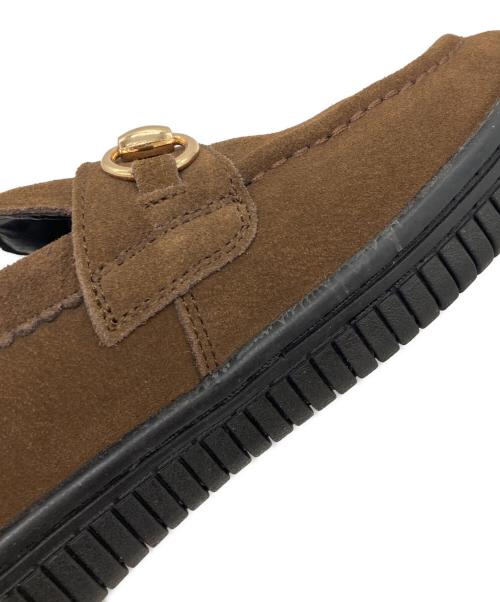 AIR WALK（エアウォーク）AIR WALK (エアウォーク) スエードビットローファー ブラウン サイズ:26.5の古着・服飾アイテム