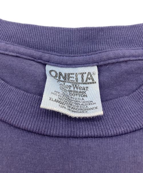 ONEITA（オニータ）ONEITA (オニータ) Tシャツ パープル サイズ:XLの古着・服飾アイテム