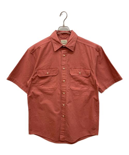 L.L.Bean（エルエルビーン）L.L.Bean (エルエルビーン) 半袖シャツ レッド サイズ:Sの古着・服飾アイテム
