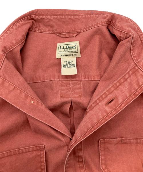 L.L.Bean（エルエルビーン）L.L.Bean (エルエルビーン) 半袖シャツ レッド サイズ:Sの古着・服飾アイテム