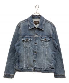 中古・古着通販】COACH (コーチ) デニムジャケット ブルー サイズ:S