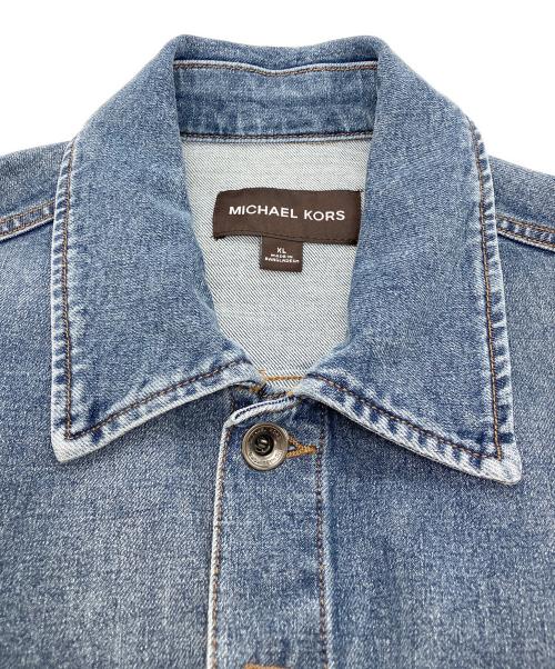 MICHAEL KORS（マイケルコース）MICHAEL KORS (マイケルコース) デニムジャケット インディゴ サイズ:XLの古着・服飾アイテム