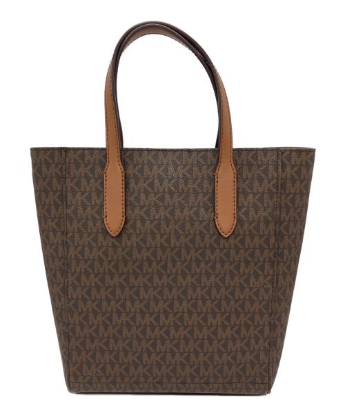 MICHAEL KORS（マイケルコース）MICHAEL KORS (マイケルコース) ハンドバッグ ブラウンの古着・服飾アイテム
