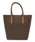 MICHAEL KORS (マイケルコース) ハンドバッグ ブラウン：8000円