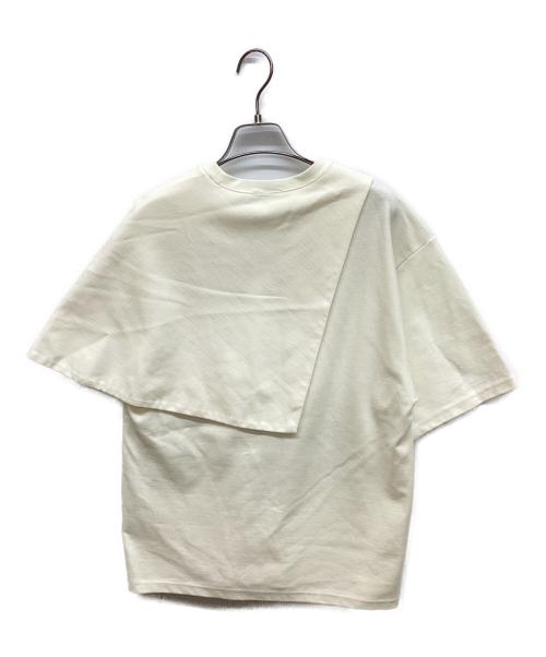 HYKE（ハイク）HYKE (ハイク) ケープ付き半袖カットソー アイボリー サイズ:2の古着・服飾アイテム