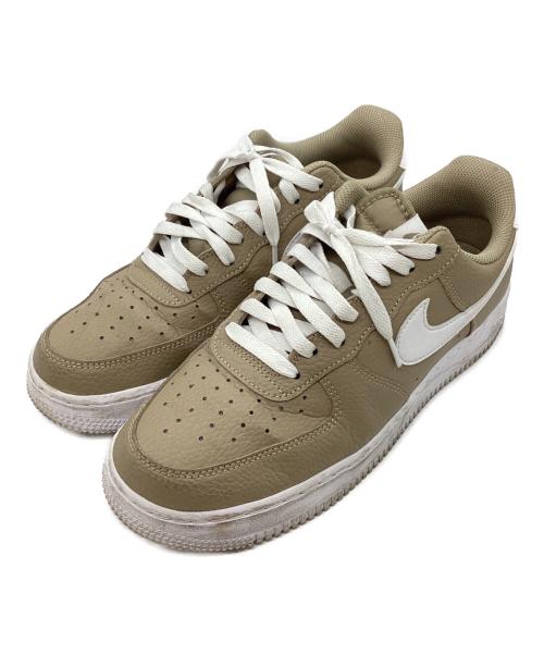 NIKE（ナイキ）NIKE (ナイキ) AIR FORCE 1 '07 AN23 KHAKI/WHITE-WHITE ブラウン サイズ:26.5の古着・服飾アイテム