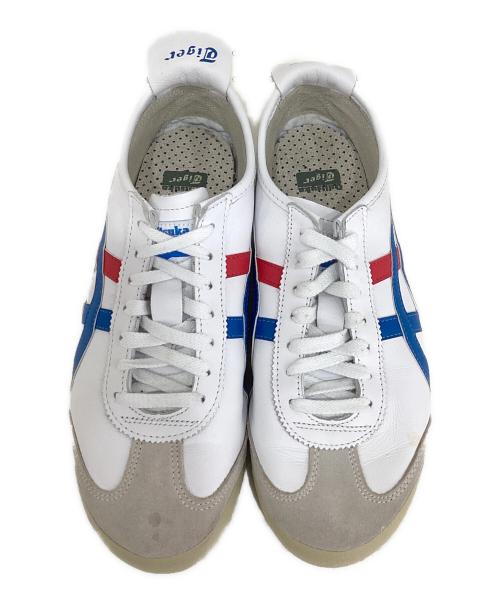 Onitsuka Tiger（オニツカタイガー）Onitsuka Tiger (オニツカタイガー) ローカットスニーカー　MEXICO 66 SLIP-ON ホワイト サイズ:26.5の古着・服飾アイテム
