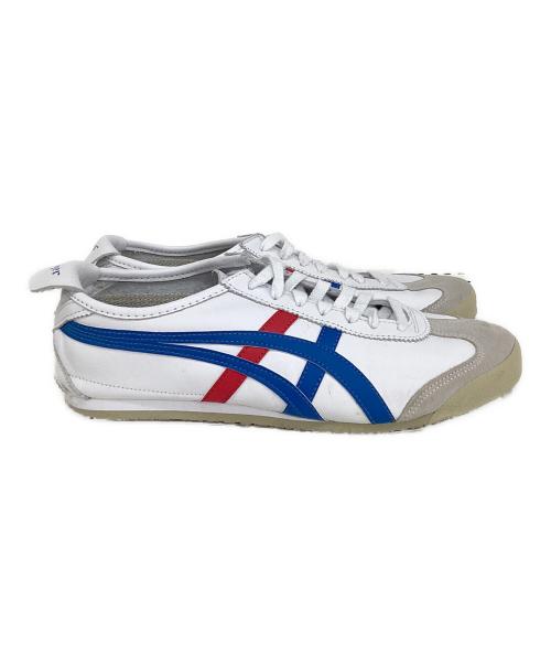 Onitsuka Tiger（オニツカタイガー）Onitsuka Tiger (オニツカタイガー) ローカットスニーカー　MEXICO 66 SLIP-ON ホワイト サイズ:26.5の古着・服飾アイテム