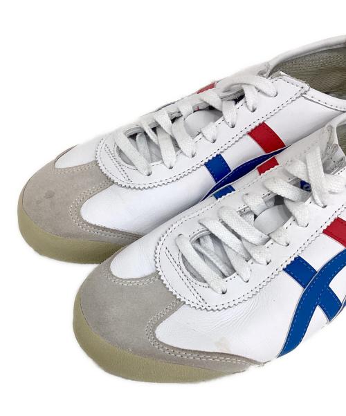 Onitsuka Tiger（オニツカタイガー）Onitsuka Tiger (オニツカタイガー) ローカットスニーカー　MEXICO 66 SLIP-ON ホワイト サイズ:26.5の古着・服飾アイテム