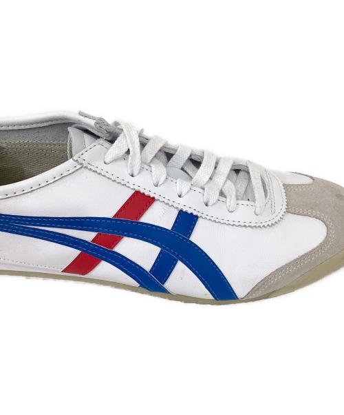Onitsuka Tiger（オニツカタイガー）Onitsuka Tiger (オニツカタイガー) ローカットスニーカー　MEXICO 66 SLIP-ON ホワイト サイズ:26.5の古着・服飾アイテム