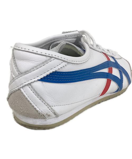 Onitsuka Tiger（オニツカタイガー）Onitsuka Tiger (オニツカタイガー) ローカットスニーカー　MEXICO 66 SLIP-ON ホワイト サイズ:26.5の古着・服飾アイテム