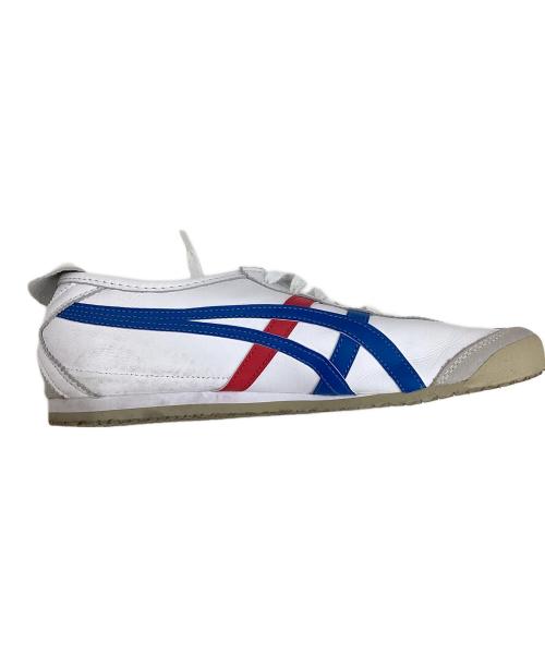 Onitsuka Tiger（オニツカタイガー）Onitsuka Tiger (オニツカタイガー) ローカットスニーカー　MEXICO 66 SLIP-ON ホワイト サイズ:26.5の古着・服飾アイテム