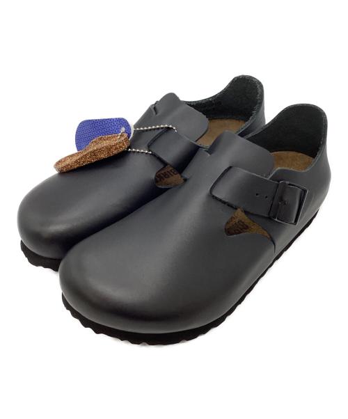 BIRKENSTOCK（ビルケンシュトック）BIRKENSTOCK (ビルケンシュトック) ロンドン ナチュラルレザー ブラック サイズ:24の古着・服飾アイテム