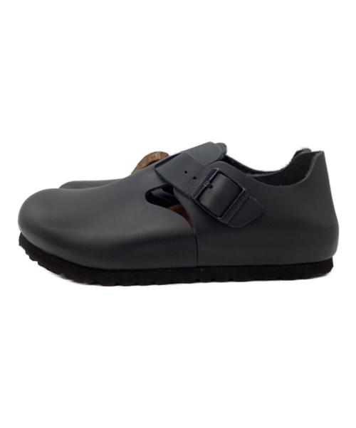 BIRKENSTOCK（ビルケンシュトック）BIRKENSTOCK (ビルケンシュトック) ロンドン ナチュラルレザー ブラック サイズ:24の古着・服飾アイテム
