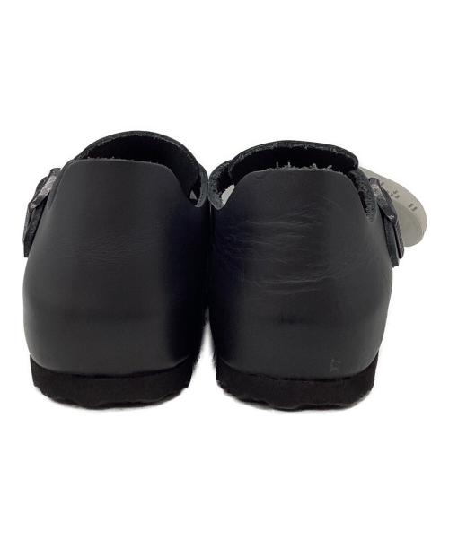 BIRKENSTOCK（ビルケンシュトック）BIRKENSTOCK (ビルケンシュトック) ロンドン ナチュラルレザー ブラック サイズ:24の古着・服飾アイテム