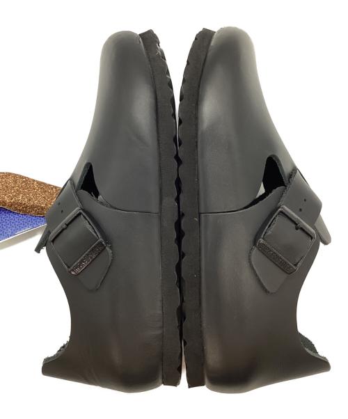 BIRKENSTOCK（ビルケンシュトック）BIRKENSTOCK (ビルケンシュトック) ロンドン ナチュラルレザー ブラック サイズ:24の古着・服飾アイテム