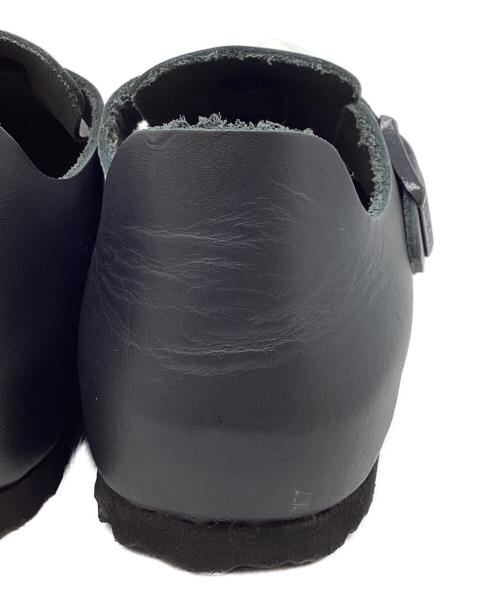 BIRKENSTOCK（ビルケンシュトック）BIRKENSTOCK (ビルケンシュトック) ロンドン ナチュラルレザー ブラック サイズ:24の古着・服飾アイテム