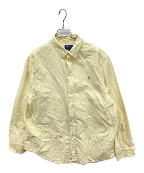 POLO RALPH LAUREN（ポロ・ラルフローレン）POLO RALPH LAUREN (ポロ・ラルフローレン) ボタンダウンシャツ イエロー サイズ:XLの古着・服飾アイテム