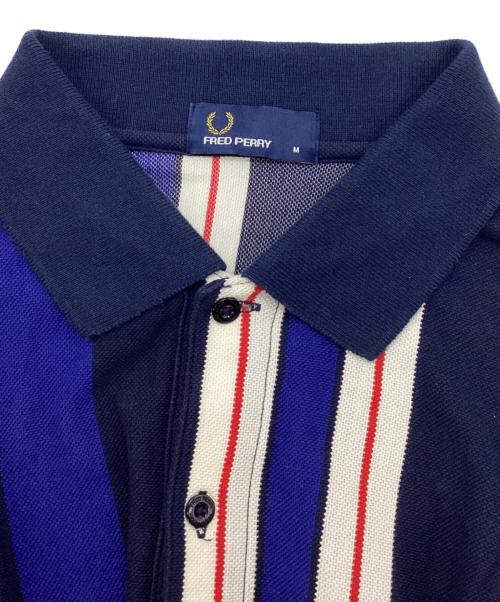 FRED PERRY（フレッドペリー）FRED PERRY (フレッドペリー) ポロシャツ ブルー サイズ:Mの古着・服飾アイテム