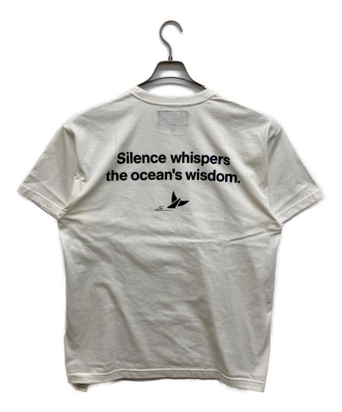 DESCENDANT（ディセンダント）DESCENDANT (ディセンダント) OCEAN’S WISDOM SSTシャツ ホワイト サイズ:2の古着・服飾アイテム