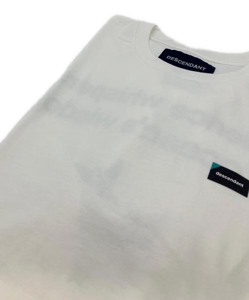 DESCENDANT（ディセンダント）DESCENDANT (ディセンダント) OCEAN’S WISDOM SSTシャツ ホワイト サイズ:2の古着・服飾アイテム