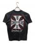 WEST COAST CHOPPERS (ウエストコーストチョッパーズ) アイアンクロスロゴTシャツ ブラック サイズ:L：8000円