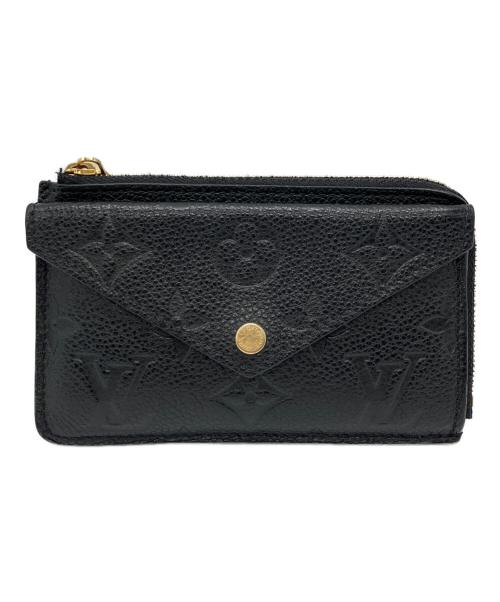 LOUIS VUITTON（ルイ ヴィトン）LOUIS VUITTON (ルイ ヴィトン) カードケース ブラックの古着・服飾アイテム