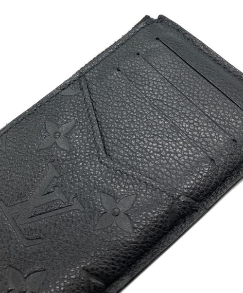LOUIS VUITTON（ルイ ヴィトン）LOUIS VUITTON (ルイ ヴィトン) カードケース ブラックの古着・服飾アイテム
