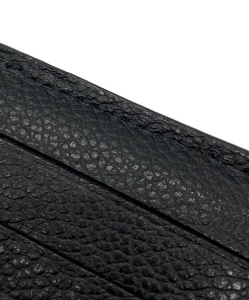 LOUIS VUITTON（ルイ ヴィトン）LOUIS VUITTON (ルイ ヴィトン) カードケース ブラックの古着・服飾アイテム