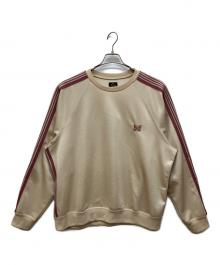 Needles（ニードルズ）の古着「Track Crew Neck Shirt ― Poly Smooth　ロングスリーブカットソー」｜ベージュ