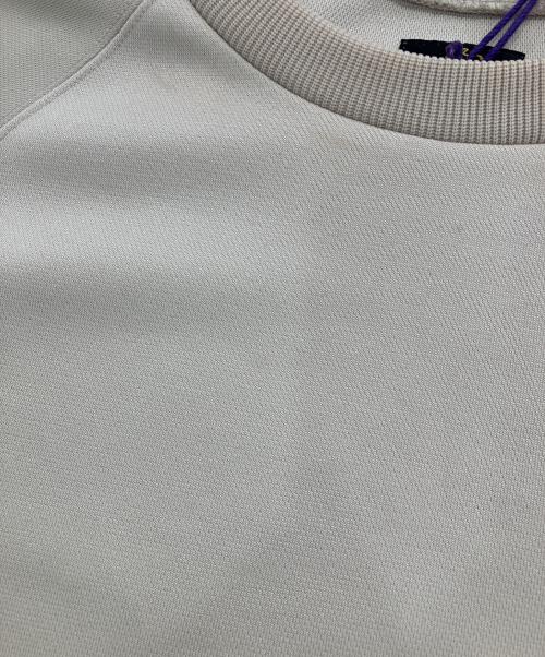 Needles（ニードルズ）Needles (ニードルズ) Track Crew Neck Shirt ― Poly Smooth　ロングスリーブカットソー ベージュ サイズ:XLの古着・服飾アイテム