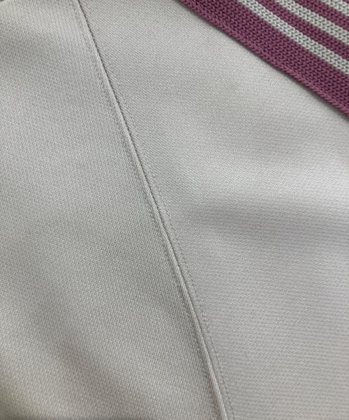 Needles（ニードルズ）Needles (ニードルズ) Track Crew Neck Shirt ― Poly Smooth　ロングスリーブカットソー ベージュ サイズ:XLの古着・服飾アイテム