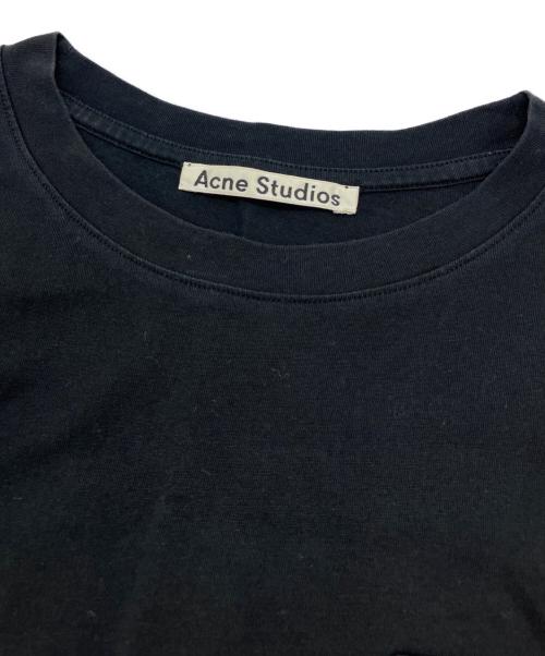 Acne studios（アクネ ストゥディオズ）Acne studios (アクネ ストゥディオズ) ワンポイントTシャツ ブラック サイズ:Sの古着・服飾アイテム