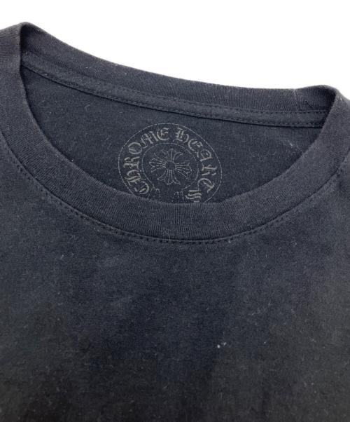 CHROME HEARTS（クロムハーツ）CHROME HEARTS (クロムハーツ) Neon Back Print L/S Tee/ホースシューポケットL/STシャツ ブラック サイズ:Lの古着・服飾アイテム