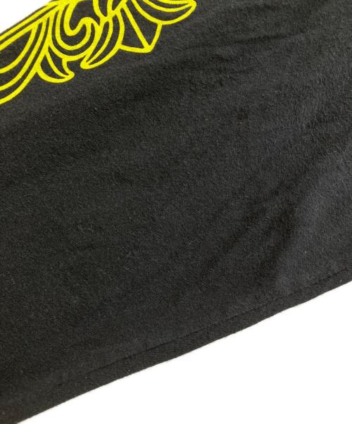 CHROME HEARTS（クロムハーツ）CHROME HEARTS (クロムハーツ) Neon Back Print L/S Tee/ホースシューポケットL/STシャツ ブラック サイズ:Lの古着・服飾アイテム