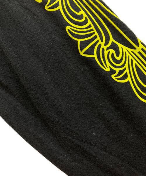 CHROME HEARTS（クロムハーツ）CHROME HEARTS (クロムハーツ) Neon Back Print L/S Tee/ホースシューポケットL/STシャツ ブラック サイズ:Lの古着・服飾アイテム