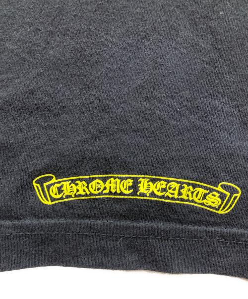 CHROME HEARTS（クロムハーツ）CHROME HEARTS (クロムハーツ) Neon Back Print L/S Tee/ホースシューポケットL/STシャツ ブラック サイズ:Lの古着・服飾アイテム