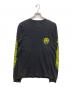 CHROME HEARTS（クロムハーツ）の古着「Neon Back Print L/S Tee/ホースシューポケットL/STシャツ」｜ブラック