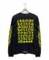 CHROME HEARTS (クロムハーツ) Neon Back Print L/S Tee/ホースシューポケットL/STシャツ ブラック サイズ:L：70000円