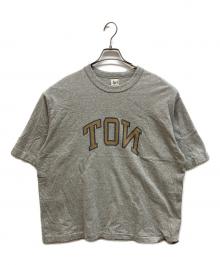 blurhms ROOTSTOCK（ブラームスルーツストック）の古着「NOT-PRINCE 88/12 Tシャツ（ノットプリンス）」｜グレー
