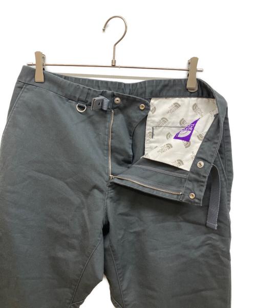 THE NORTHFACE PURPLELABEL（ザ・ノースフェイス パープルレーベル）THE NORTHFACE PURPLELABEL (ザ・ノースフェイス パープルレーベル) STRETCH TWILL TAPERED PANTS（ストレッチツイルテーパートパンツ） グレー サイズ:32の古着・服飾アイテム