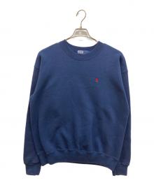 POLO RALPH LAUREN（ポロ・ラルフローレン）の古着「裏起毛スウェット」｜ネイビー