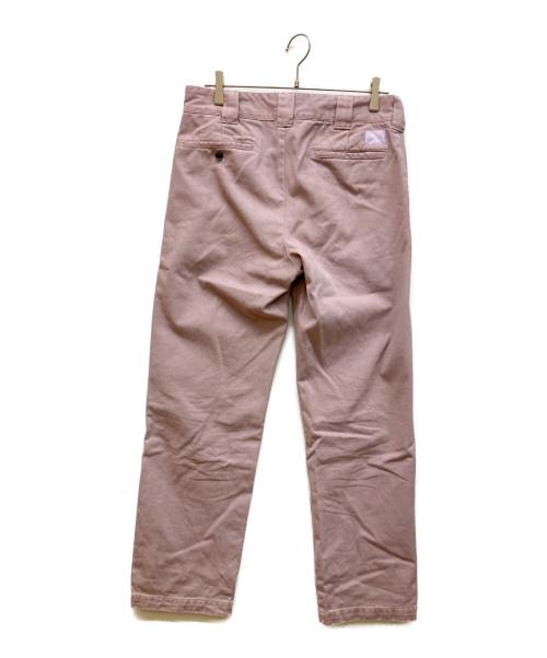 Dickies（ディッキーズ）Dickies (ディッキーズ) OUTERKNOWN (アウターノーン) RHC Ron Herman (アールエイチシー ロンハーマン) 別注コットンチノパンツ ピンク サイズ:32の古着・服飾アイテム