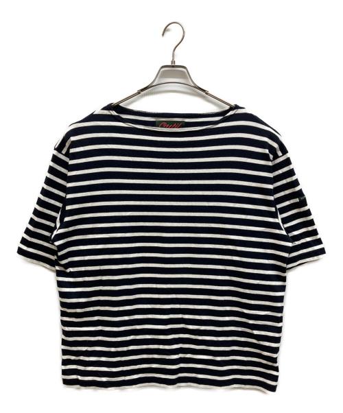 OUTIL（ウティ）OUTIL (ウティ) バスクシャツ ネイビー サイズ:1の古着・服飾アイテム