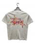 stussy (ステューシー) ハイビスカスプリントTシャツ ホワイト サイズ:L：6000円