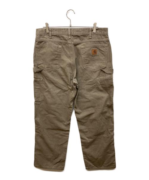 CarHartt（カーハート）CarHartt (カーハート) ペインターパンツ ブラウン サイズ:91cm (W36)の古着・服飾アイテム